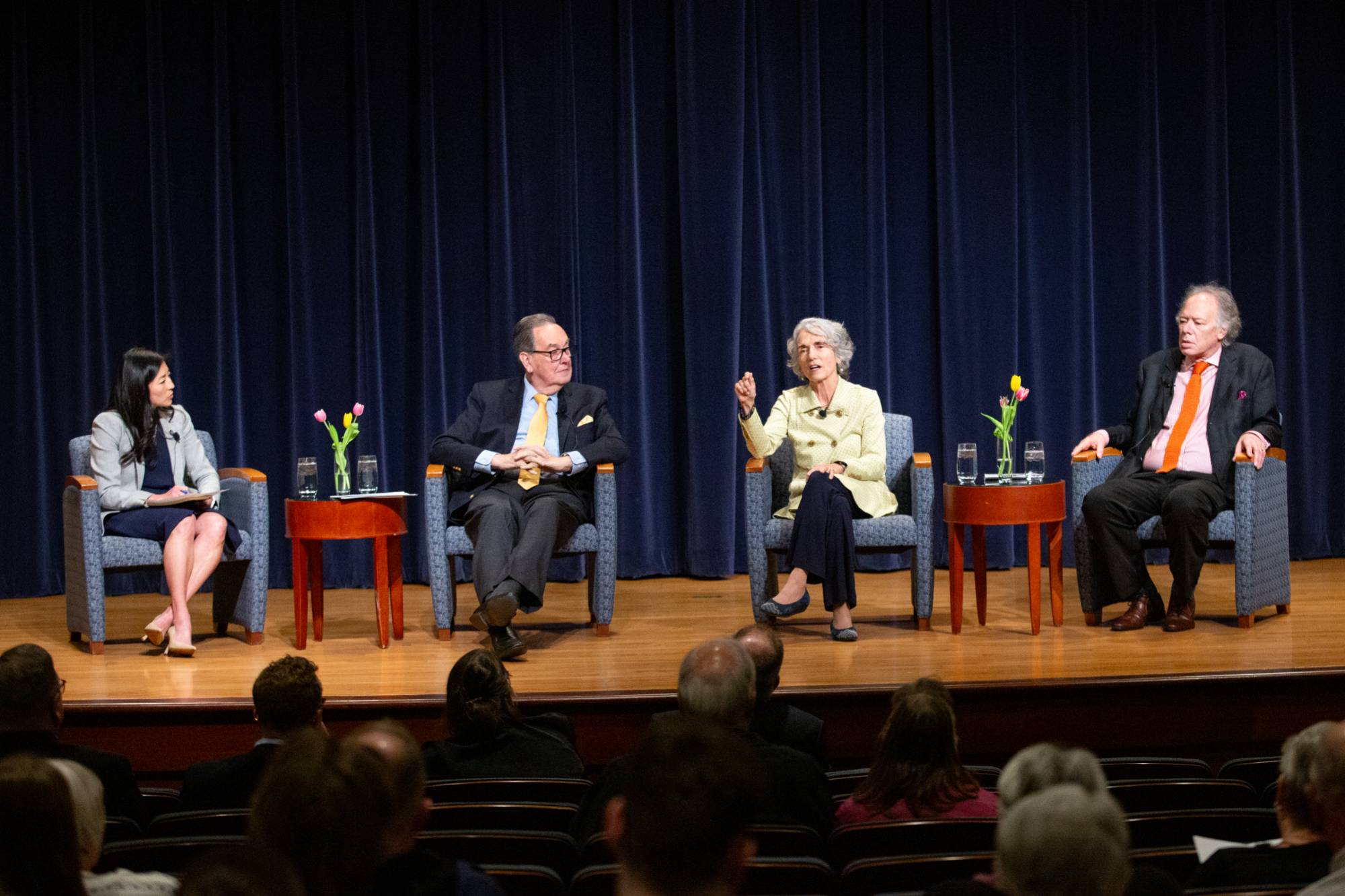 people on a stage